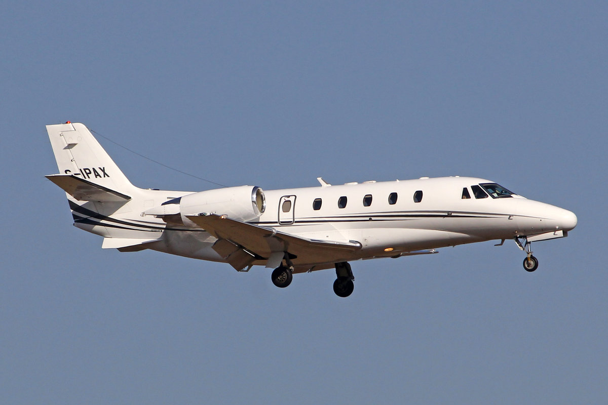Air Charter Scotland, G-IPAX, Cessna 560XL Citation Excel, msn: 560-5228, 21.Februar 2019, ZRH Zürich, Switzerland.