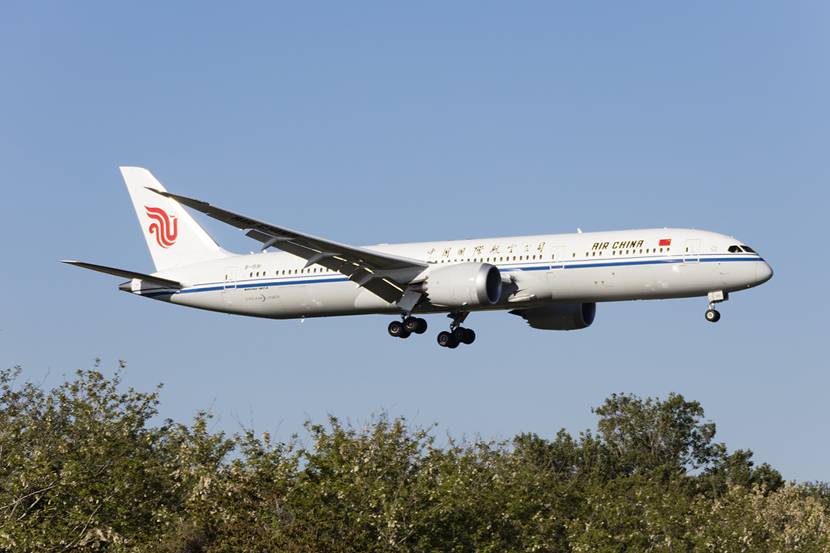 Air China, B-1591, Boeing, B787-9, 30.04.2017, FCO, Roma, Italy 




