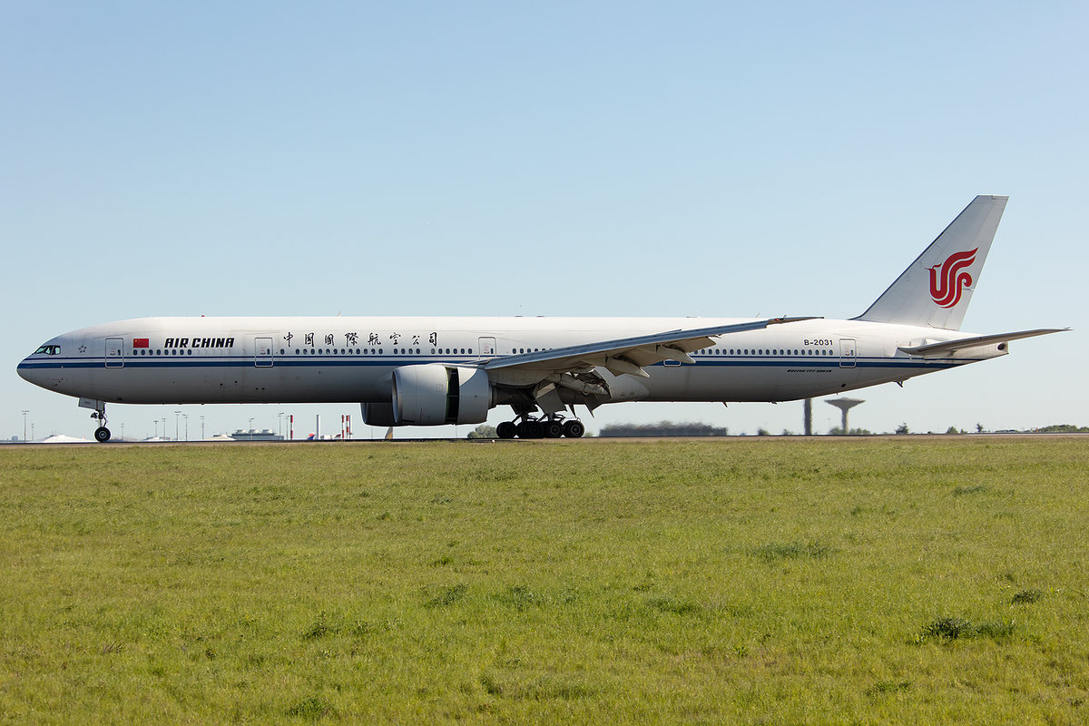 Air China, B-2031, Boeing, B777-39L-ER, 13.05.2019, CDG, Paris, France


