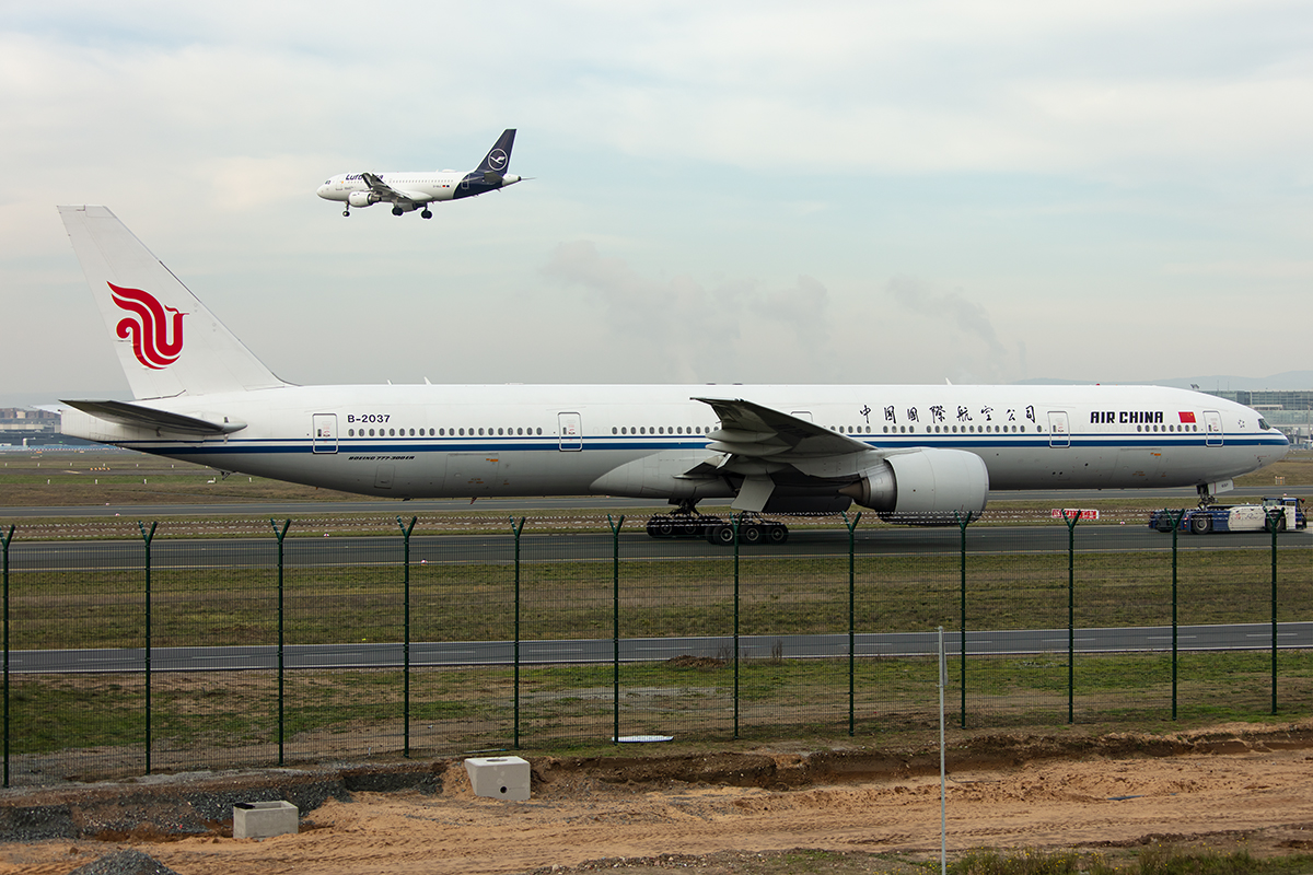 Air China, B-2037, Boeing, B77-39L-ER, 24.11.2019, FRA, Frankfurt, Germany






