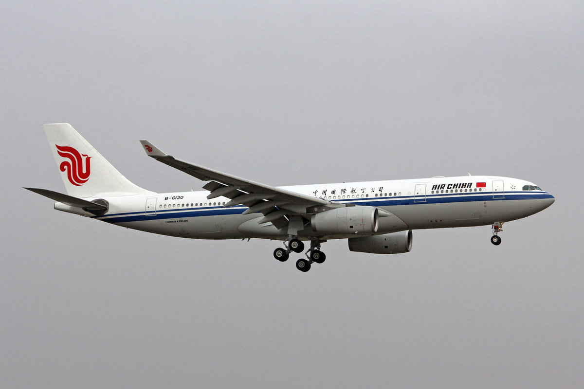 Air China, B-6130, Airbus A330-234, msn: 930, 21.Januar 2019, ZRH Zürich, Switzerland.