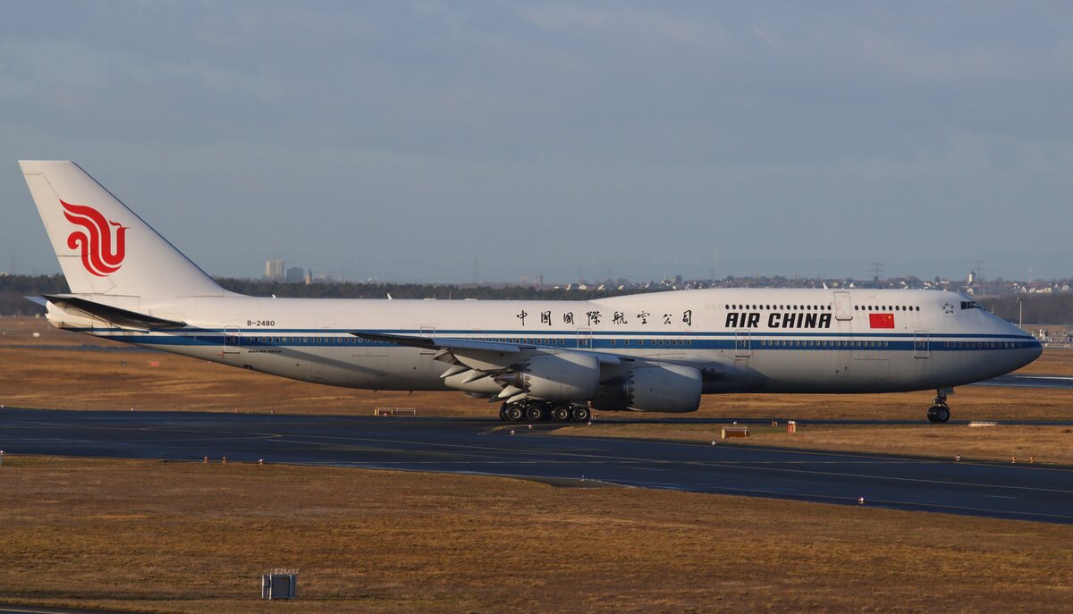 Air China, Boeing 747-89L, B-2480, Frankfurt Airport(FRA), 06.01.2022