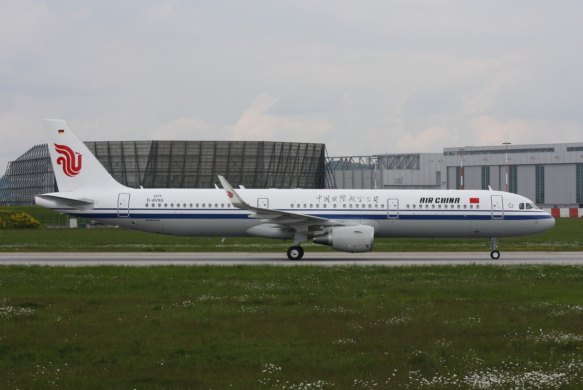 Air China, D-AVXG,Reg.B-1637,(c/n 6579),Airbus A 321-213(SL), 20.05.2015, XFW-EDHI, Hamburg-Finkenwerder, Germany 