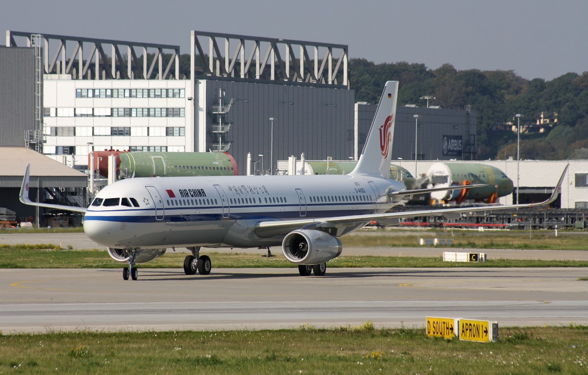 Air China, D-AVZQ,Reg.B-1877,(c/n 6273),Airbus A 321-232(SL), 18.09.2014, XFW-EDHI, Hamburg-Finkenwerder, Germany 