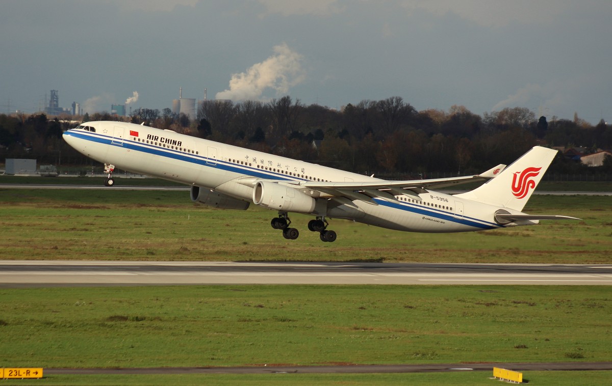 Air China,B-5956,(C/N 1563),Airbus A 330-343, 21.11.2015,DUS-EDDL, Düsseldorf, Germany 