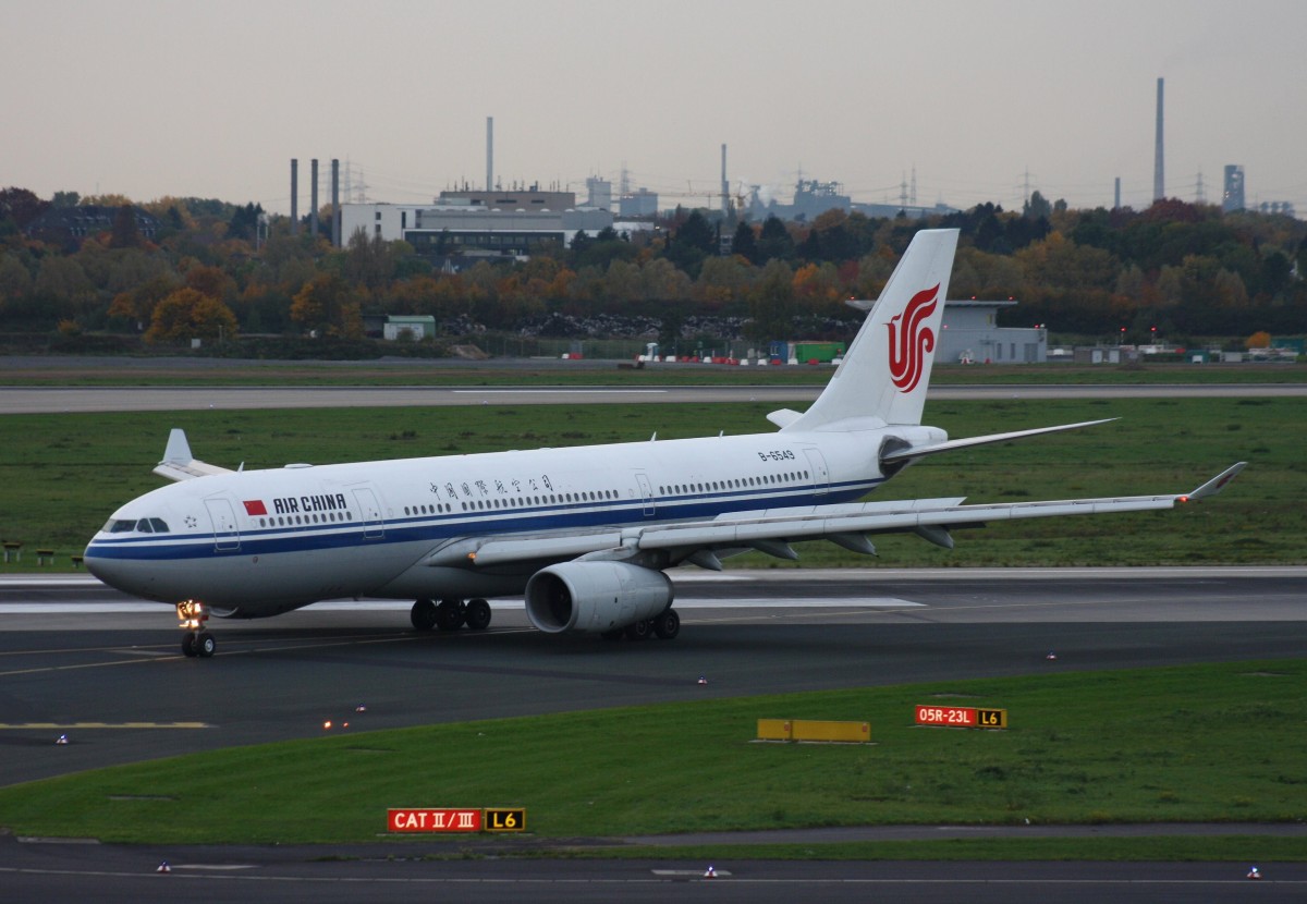 Air China,B-6549,(c/n 1330),Airbus A330-243, 24.10.2015,DUS-EDDL,Düsseldorf,Germany