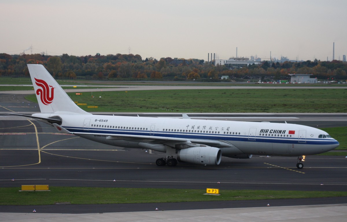 Air China,B-6549,(c/n 1330),Airbus A330-243, 24.10.2015,DUS-EDDL,Düsseldorf,Germany