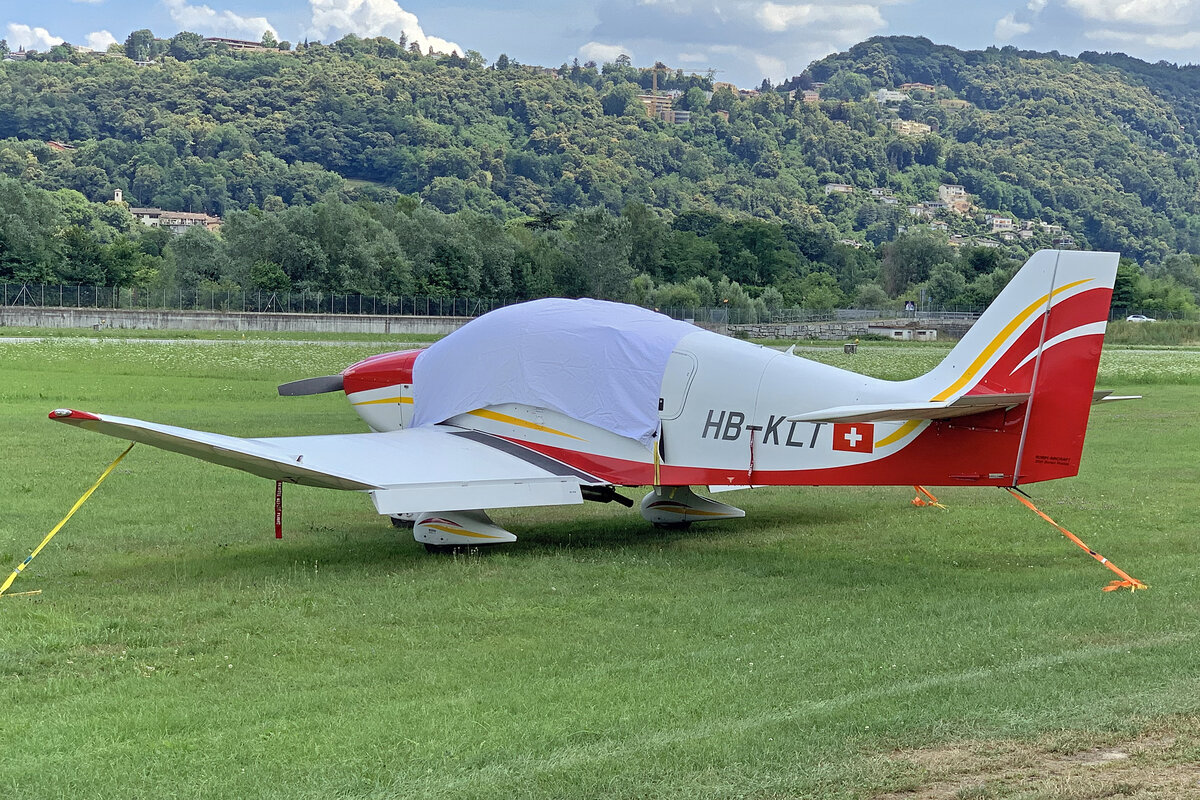 Air-Club d'Yverdon-les-Bains, HB-KLT, Robin Aircraft DR400/160, msn: 2687, 26.Juni 2021, LUG Lugano, Switzerland.