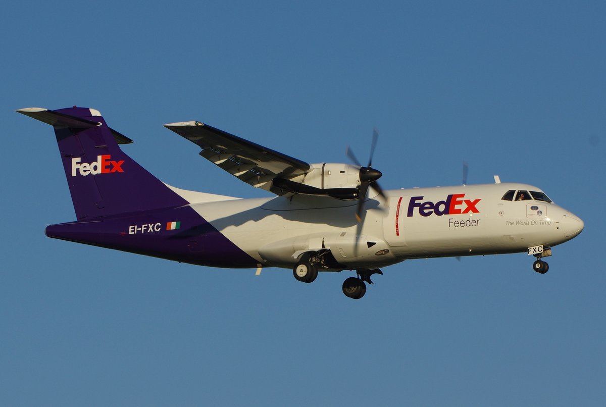 Air Contractors (FedEx)  ATR 42-300F, EI-FXC, 03.06.2015 Hamburg
