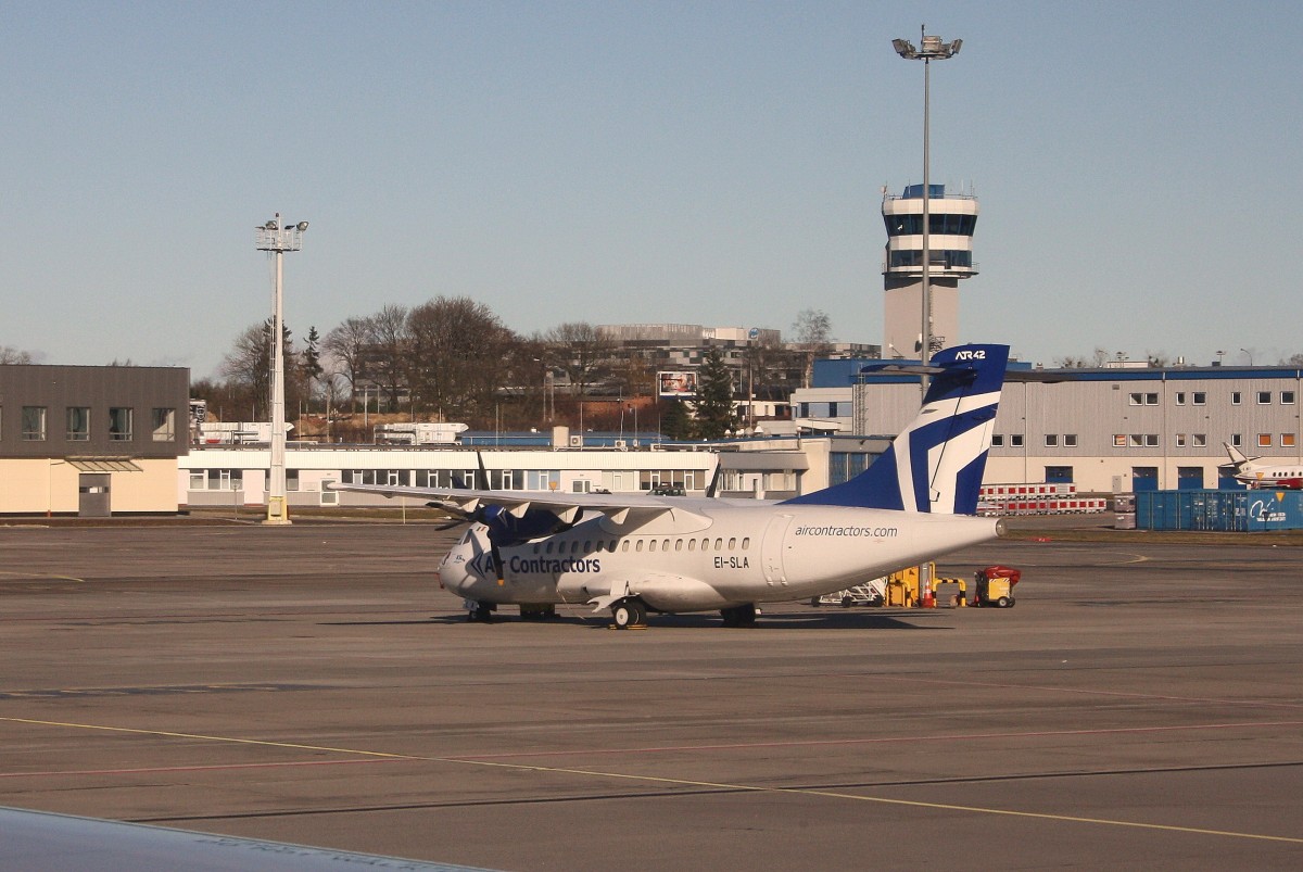 Air Contractors,EI-SLA,(c/n149),ATR 42-300F,16.03.2014,GDN-EPGD,Gdansk,Polen