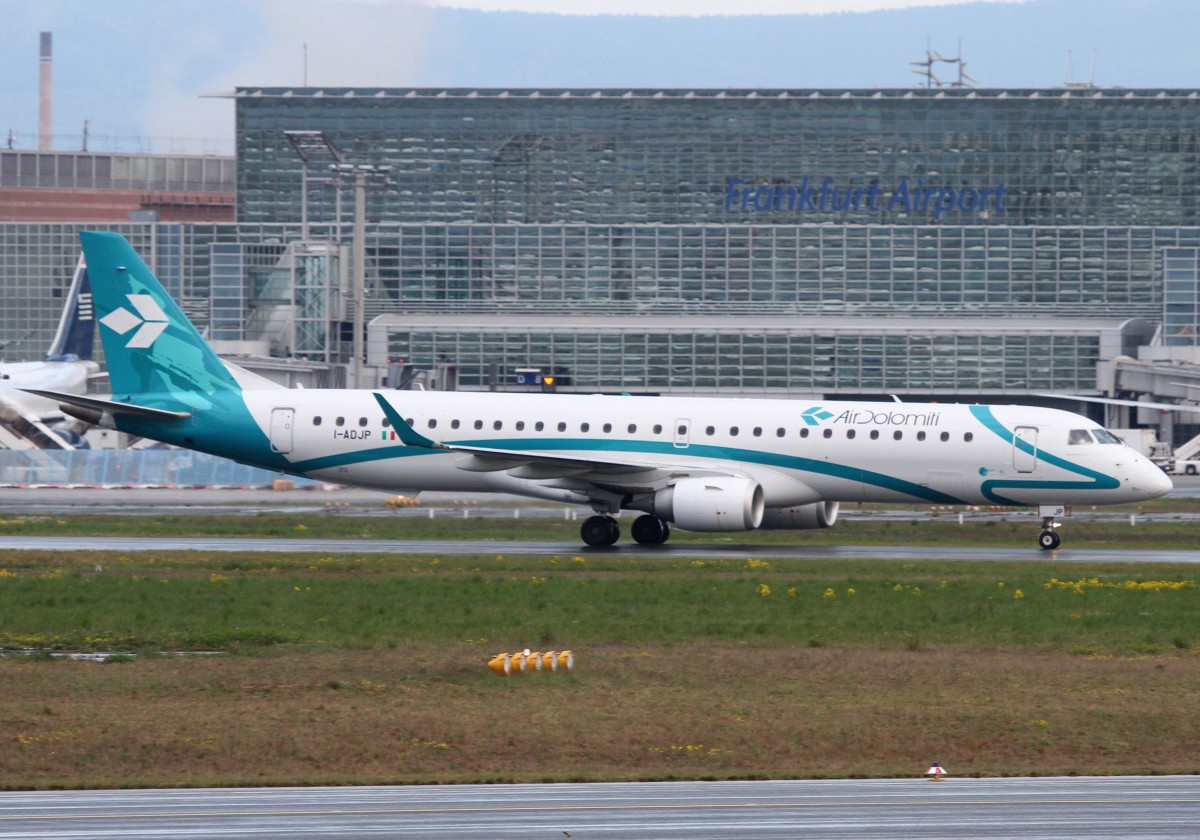 Air Dolomiti, I-ADJP  I Puritani di V.Bellini , Embraer, 195 LR, 18.04.2014, FRA-EDDF, Frankfurt, Gemany