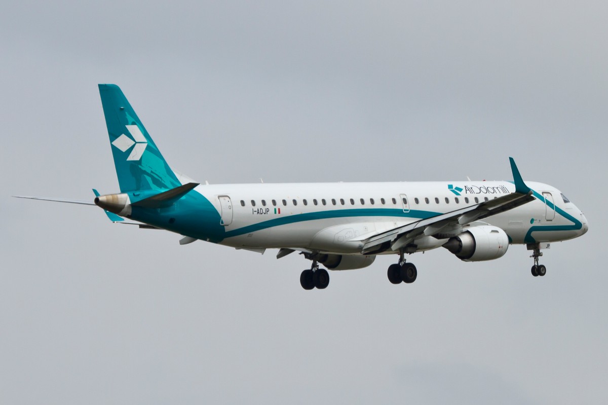 Air Dolomiti, I-ADJP  I Puritani di V.Bellini , Embraer, 195 LR, 15.09.2014, FRA-EDDF, Frankfurt, Gemany 