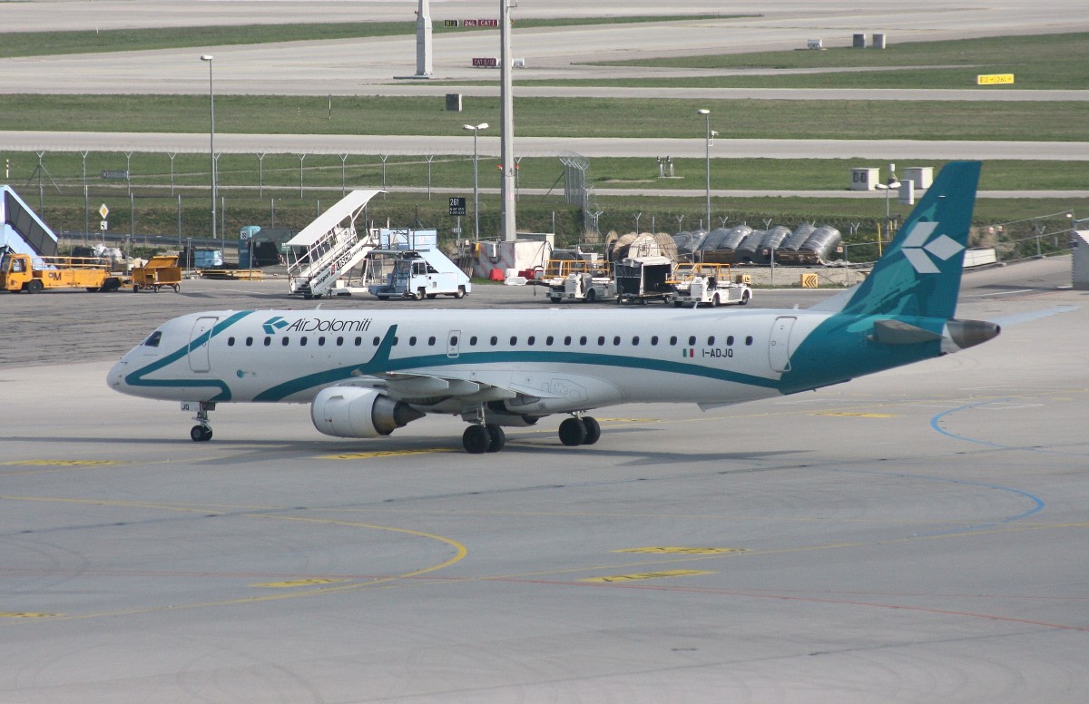 Air Dolomiti, I-ADJQ, (c/n 19000587),Embraer ERJ 190-200 LR, 23.04.2015, MUC-EDDM, München, Germany 