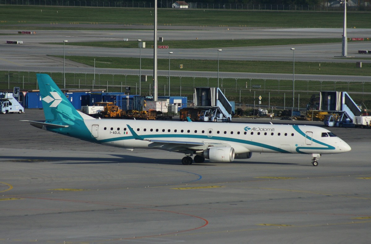 Air Dolomiti,I-ADJL,(c/n 19000256),Embraer ERJ-900LR,21.04.2015,MUC-EDDM,München,Germany