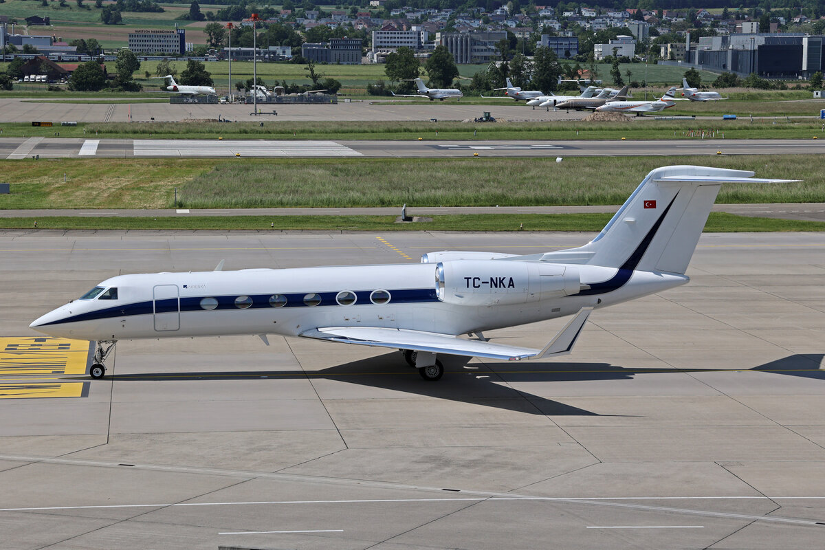 Air Enka, TC-NKA, Gulfstream G450, msn: 4321, 29.Mai 2023, ZRH Zürich, Switzerland.