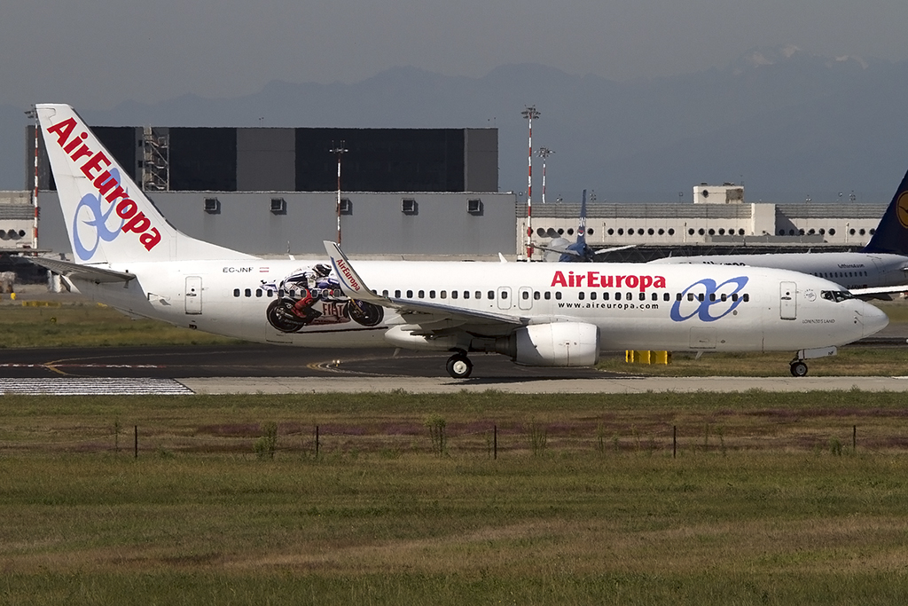 Air Europa, EC-JNF, Boeing, B737-85P, 14.09.2013, MXP, Mailand, Italy



