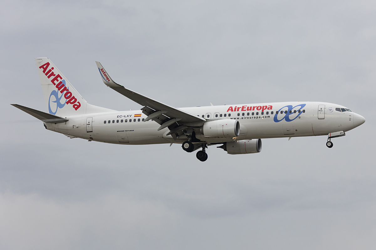 Air Europa, EC-LXV, Boeing, B737-85P, 22.10.2016, AGP, Malaga, Spain



