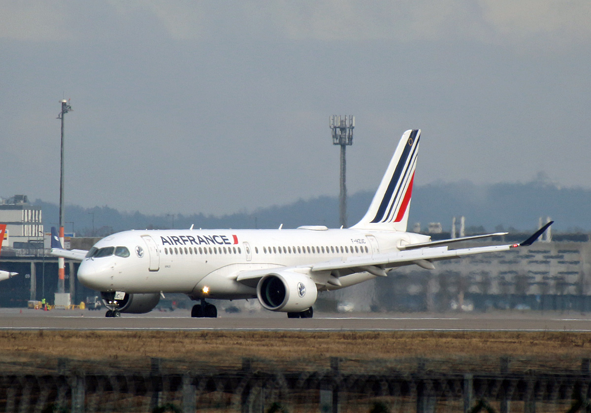 Air France, Airbus A 220-300, F-HZUC, BEr, 10.02.2024