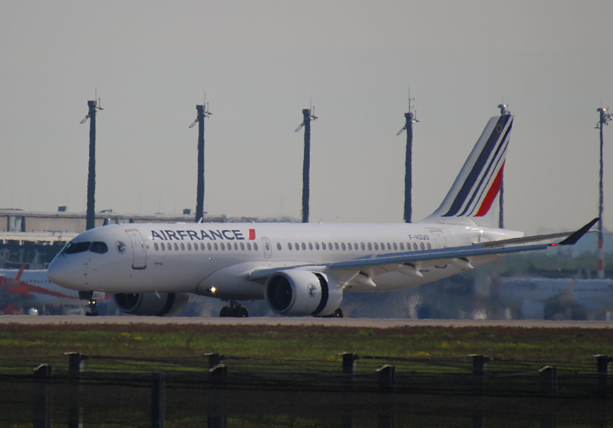 Air France, Airbus A 220-371, F-HZUU, BER, 15.05.2026