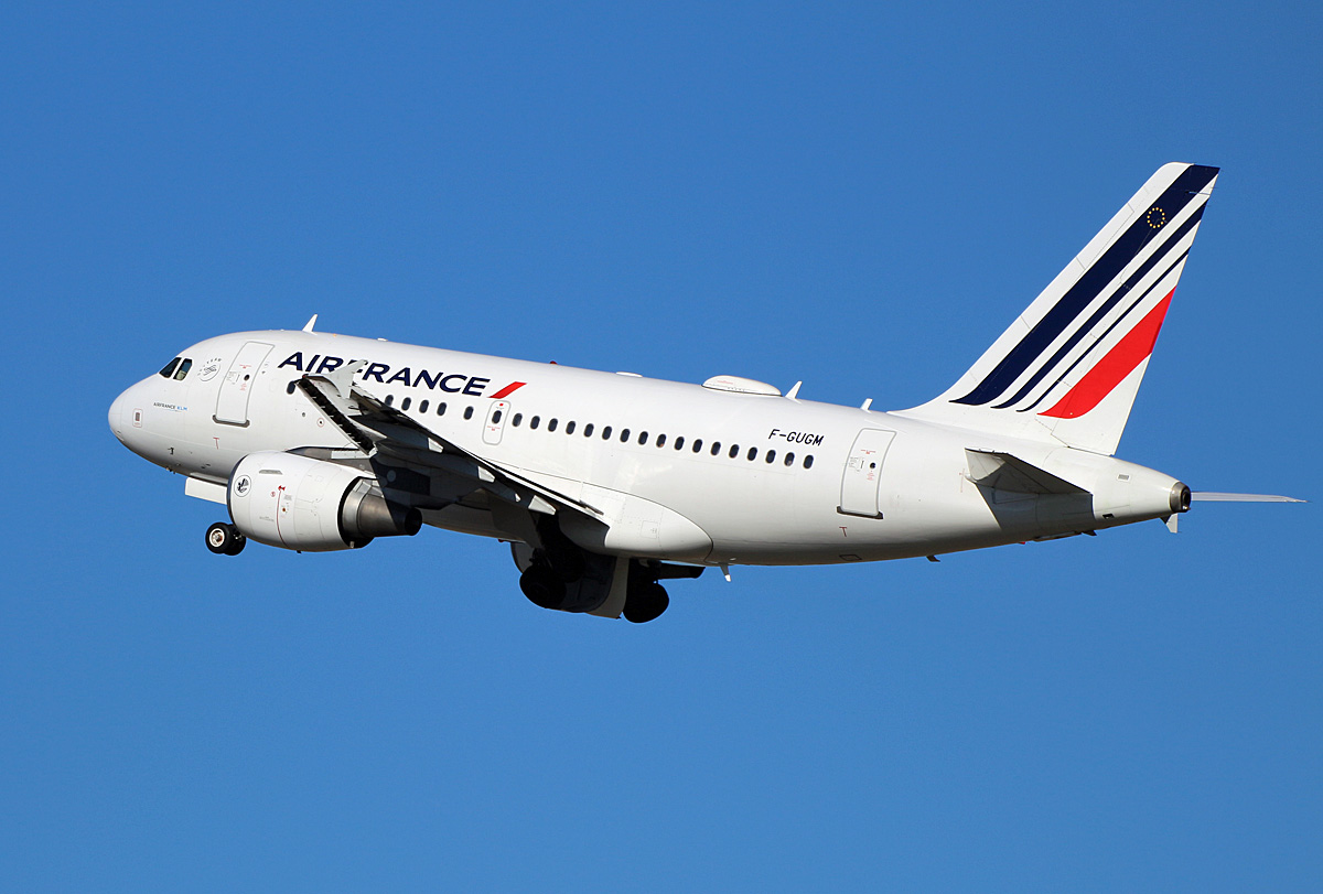 Air France, Airbus A 318-111, F-GUGM, BER, 08.03.2022