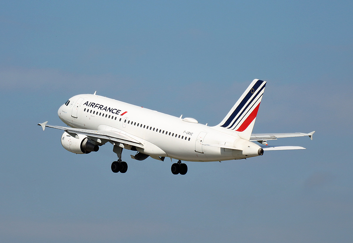 Air France, Airbus A 319-111, F-GRXE, BER, 06.08.2021