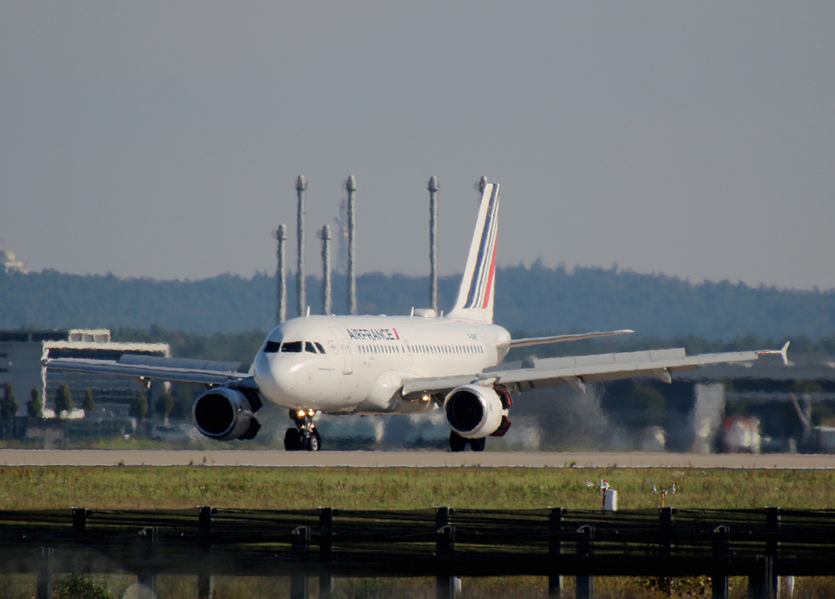 Air France, Airbus A 319-111, F-GRHF, BER, 02.10.2021