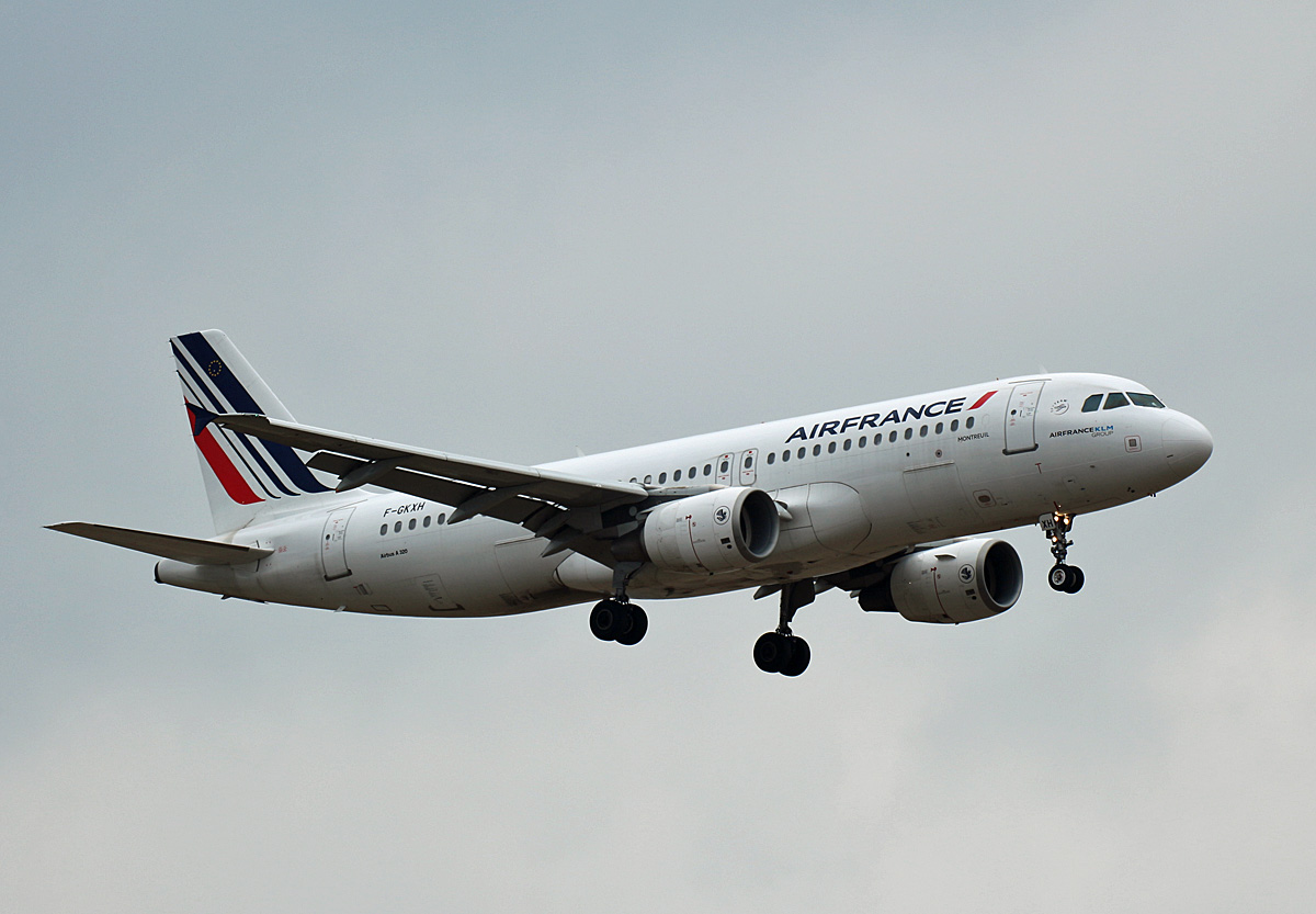 Air France, Airbus A 320-214, F-GKXH, BER, 19.08.2022