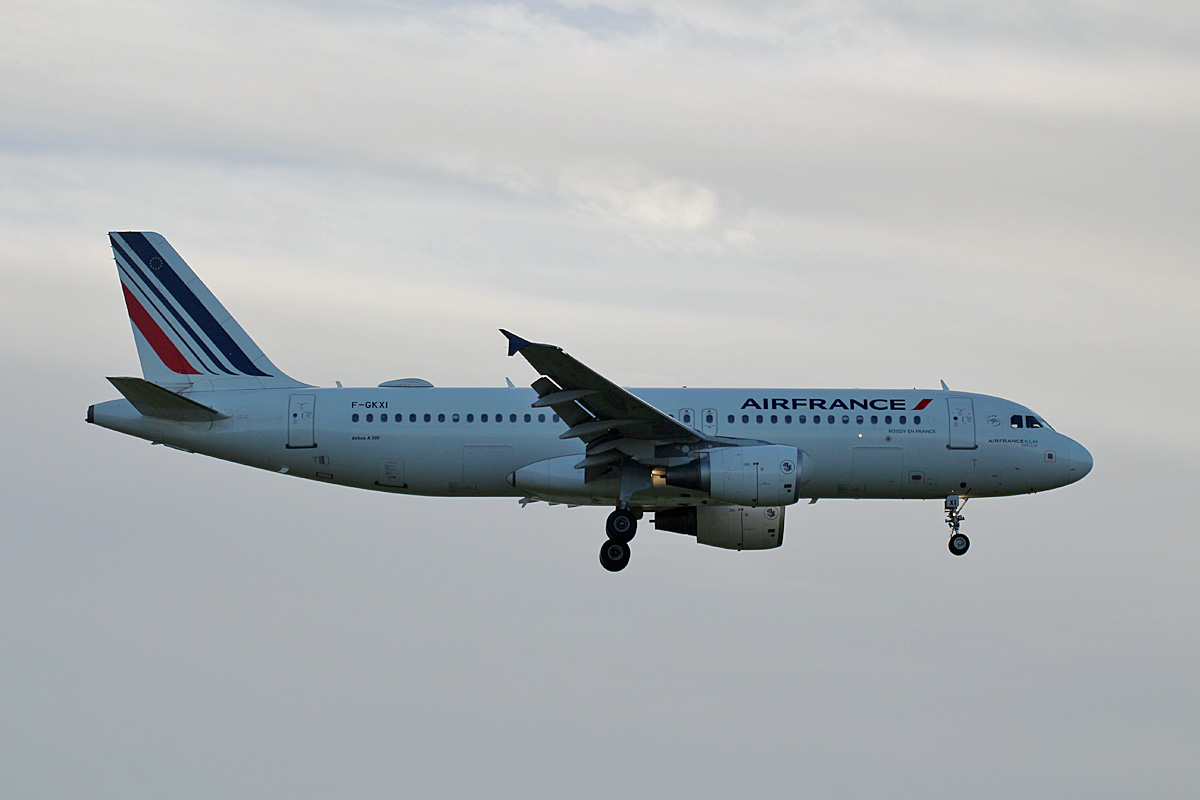 Air France, Airbus A 320-214, F-GKXI, BER, 08.10.2022