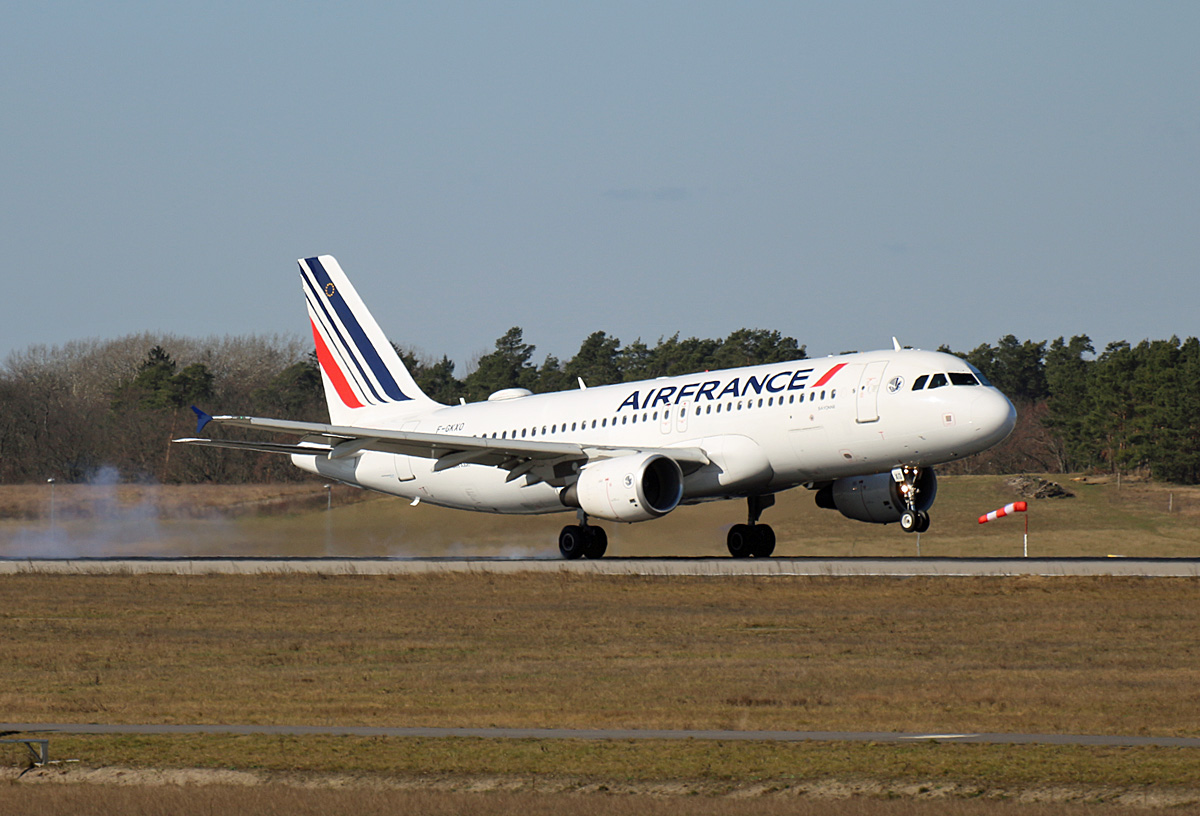 Air France, Airbus A 320-214, F-GKXO, BER, 28.02.2023