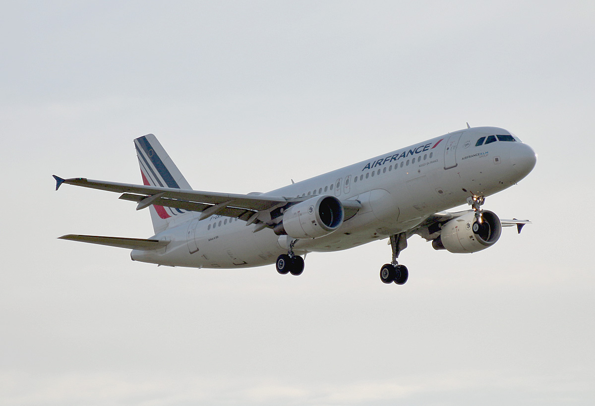 Air France, Airbus A 320-214, F-GKXI, BER, 16.02.2024