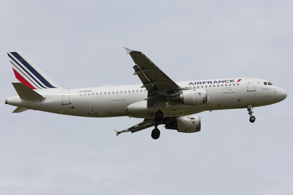 Air France, F-GKXA, Airbus, A320-211, 07.05.2016, CDG, Paris, France 



