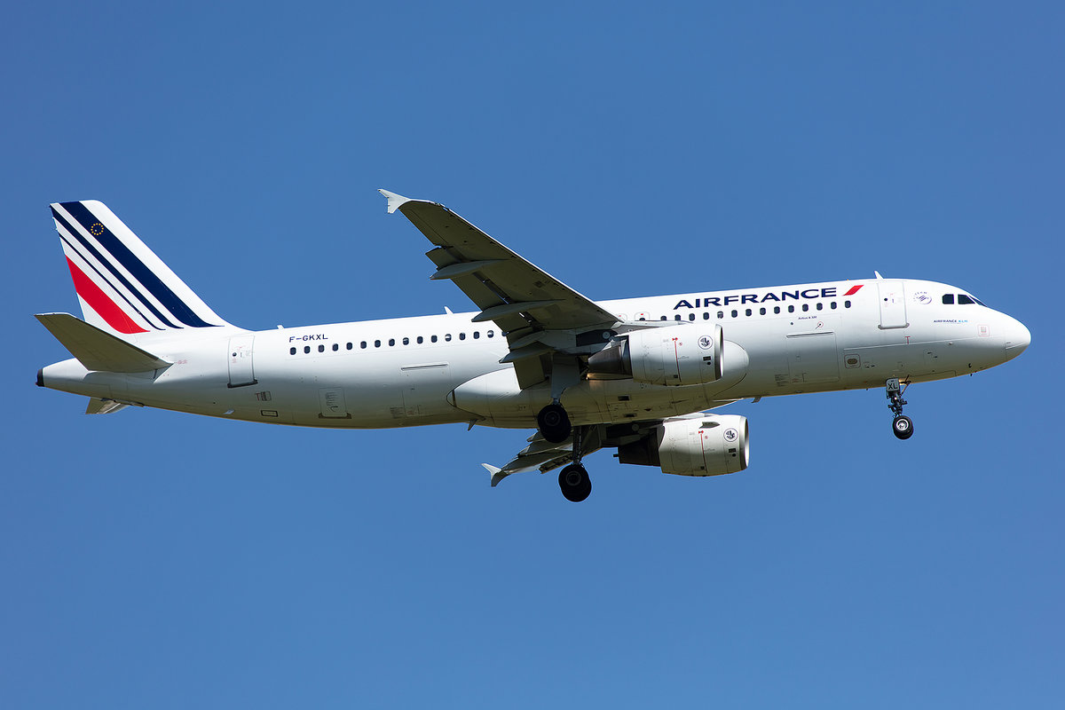 Air France, F-GKXL, Airbus, A320-214, 14.05.2019, CDG, Paris, France


