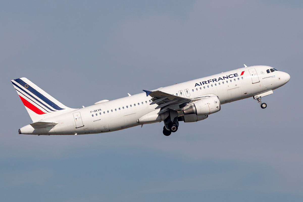 Air France, F-GKXN, Airbus, A320-214, 10.10.2021, CDG, Paris, France