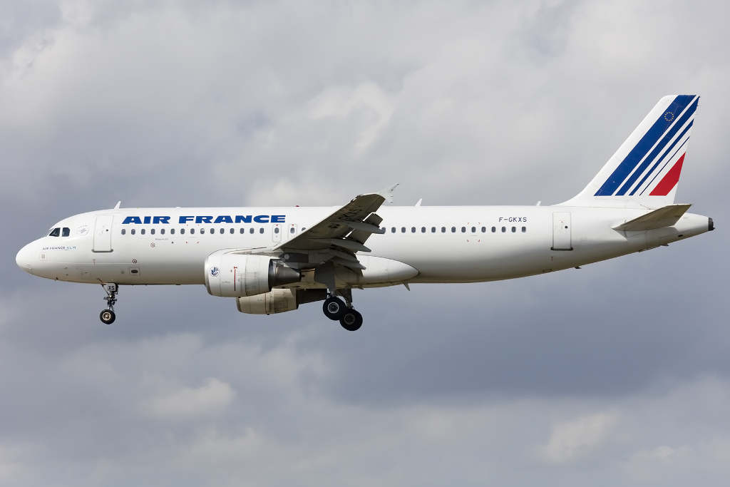 Air France, F-GKXS, Airbus, A320-214, 26.09.2015, BCN, Barcelona, Spain 




