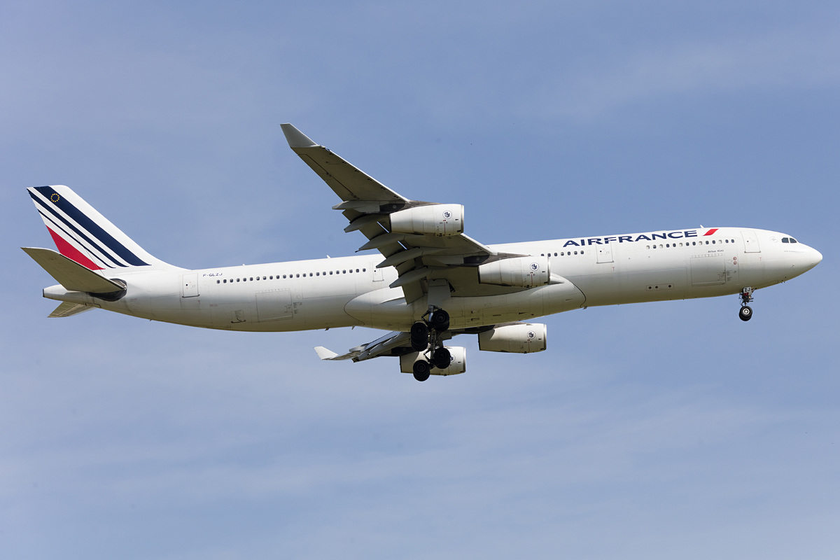 Air France, F-GLZJ, Airbus, A340-313X, 08.05.2016, CDG, Paris, France



