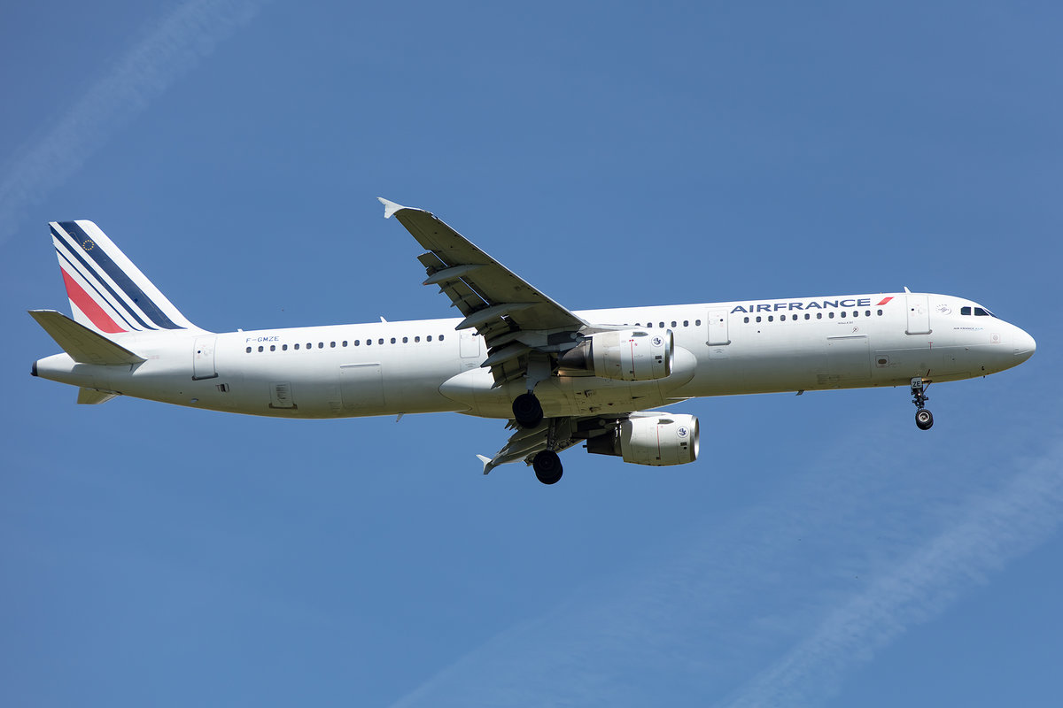 Air France, F-GMZE, Airbus, A321-211, 13.05.2019, CDG, Paris, France





