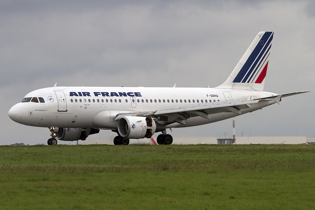Air France, F-GRHA, Airbus, A319-111, 20.10.2013, CDG, Paris, France




