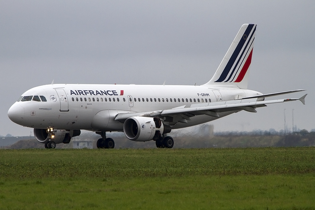 Air France, F-GRHM, Airbus, A319-111, 20.10.2013, CDG, Paris, France

