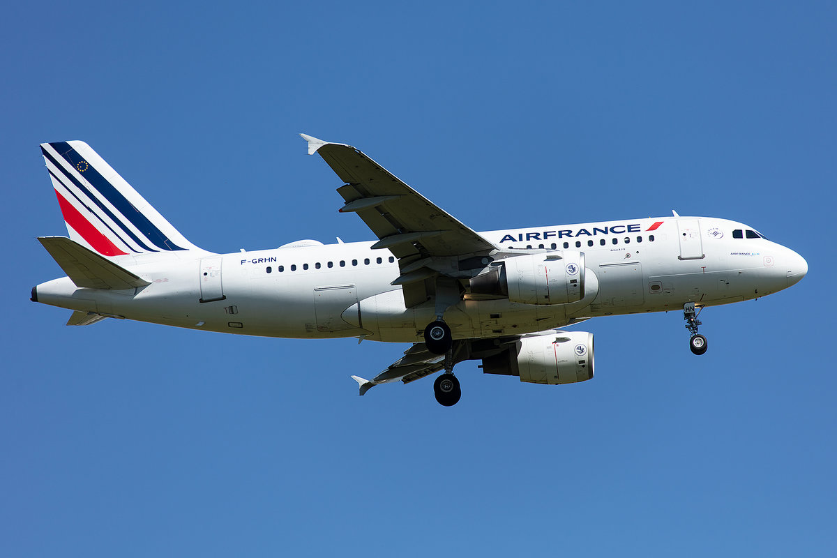 Air France, F-GRHN, Airbus, A319-111, 14.05.2019, CDG, Paris, France


