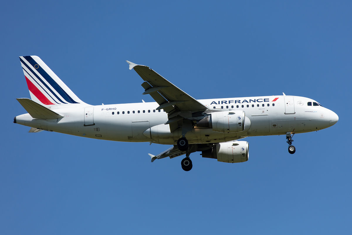 Air France, F-GRHO, Airbus, A319-111, 14.05.2019, CDG, Paris, France







