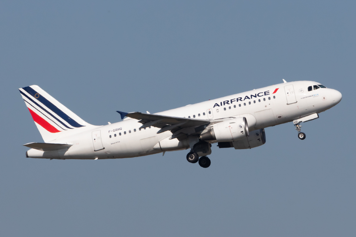 Air France, F-GRHQ, Airbus, A319-111, 09.10.2021, CDG, Paris, France