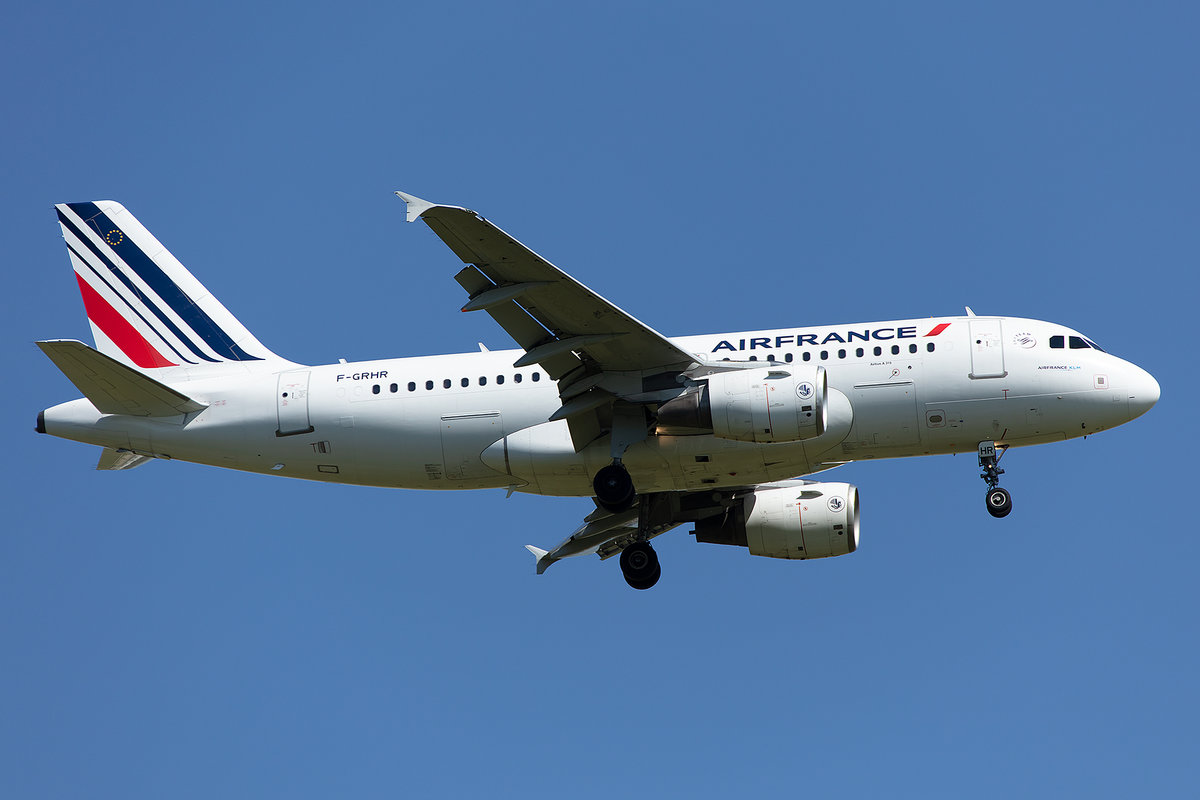 Air France, F-GRHR, Airbus, A319-111, 14.05.2019, CDG, Paris, France

