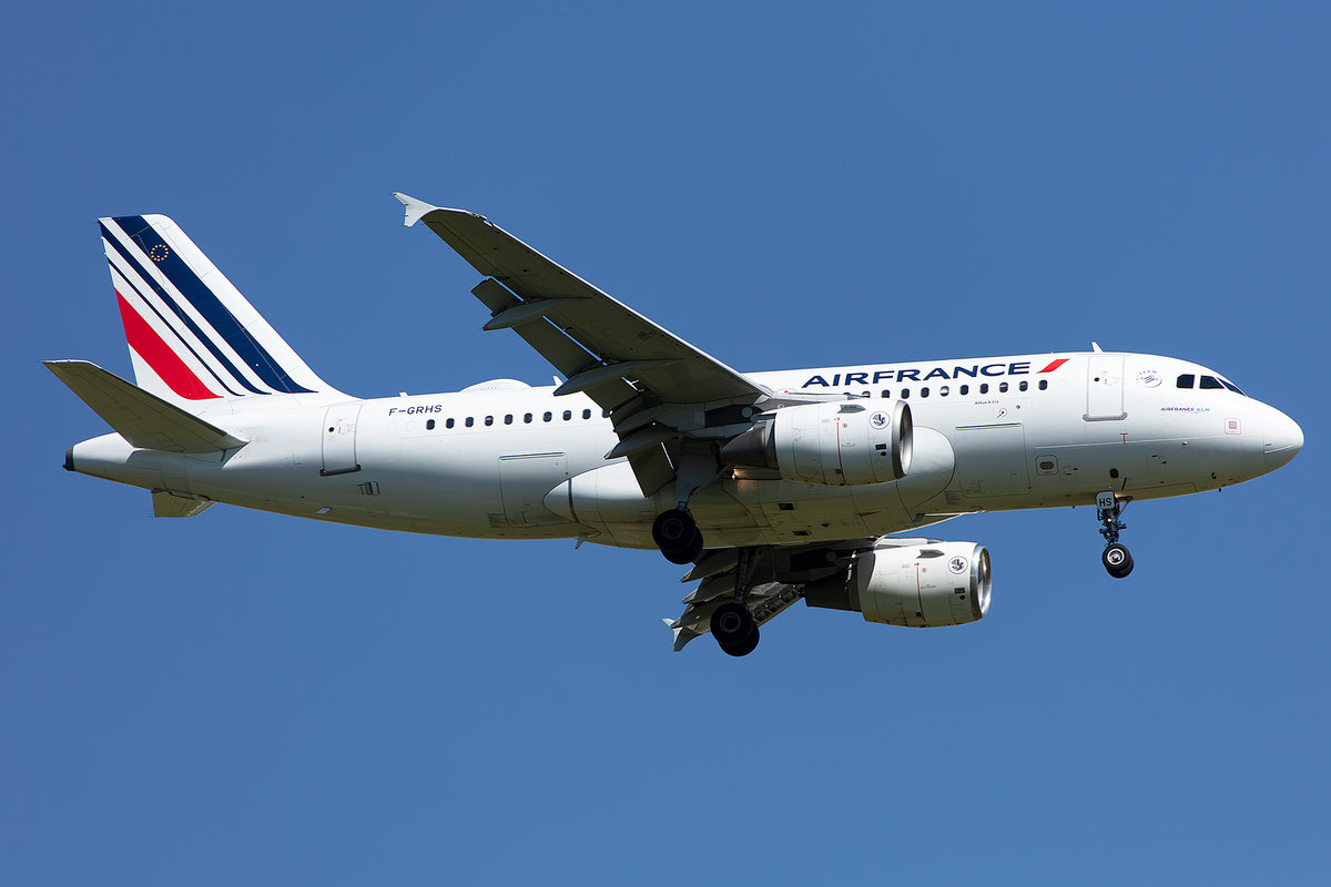 Air France, F-GRHS, Airbus, A319-111, 14.05.2019, CDG, Paris, France




