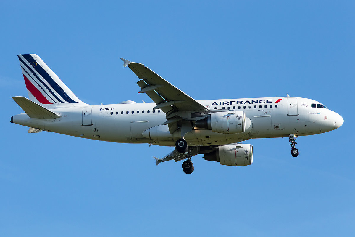 Air France, F-GRHT, Airbus, A319-111, 14.05.2019, CDG, Paris, France






