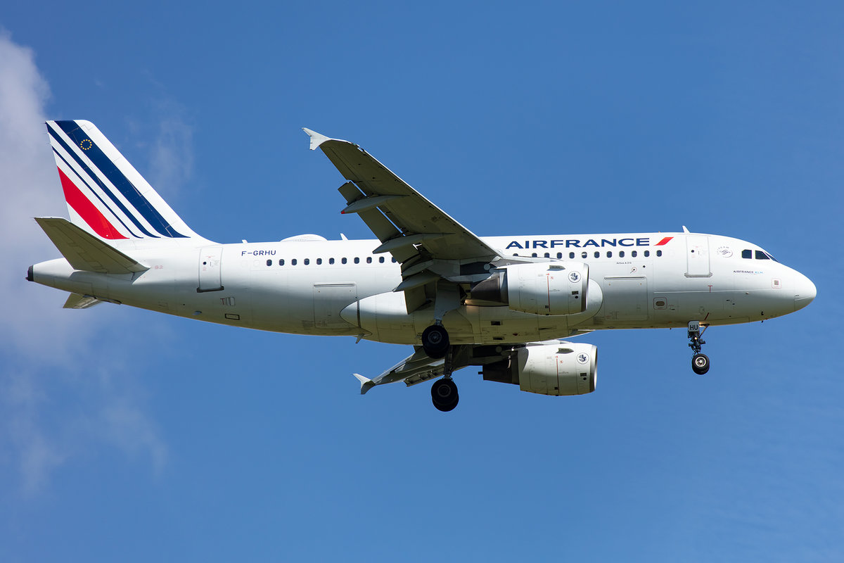 Air France, F-GRHU, Airbus, A319-111, 13.05.2019, CDG, Paris, France



