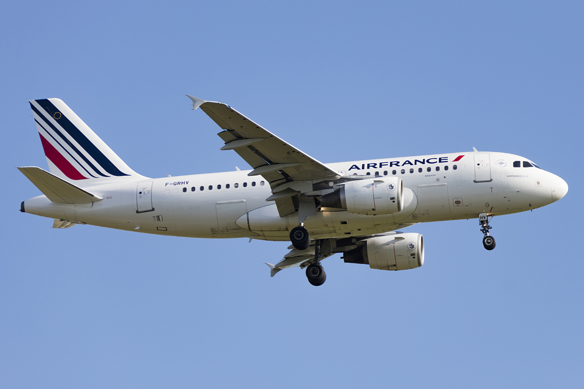 Air France, F-GRHV, Airbus, A319-111, 08.05.2016, CDG, Paris, France



