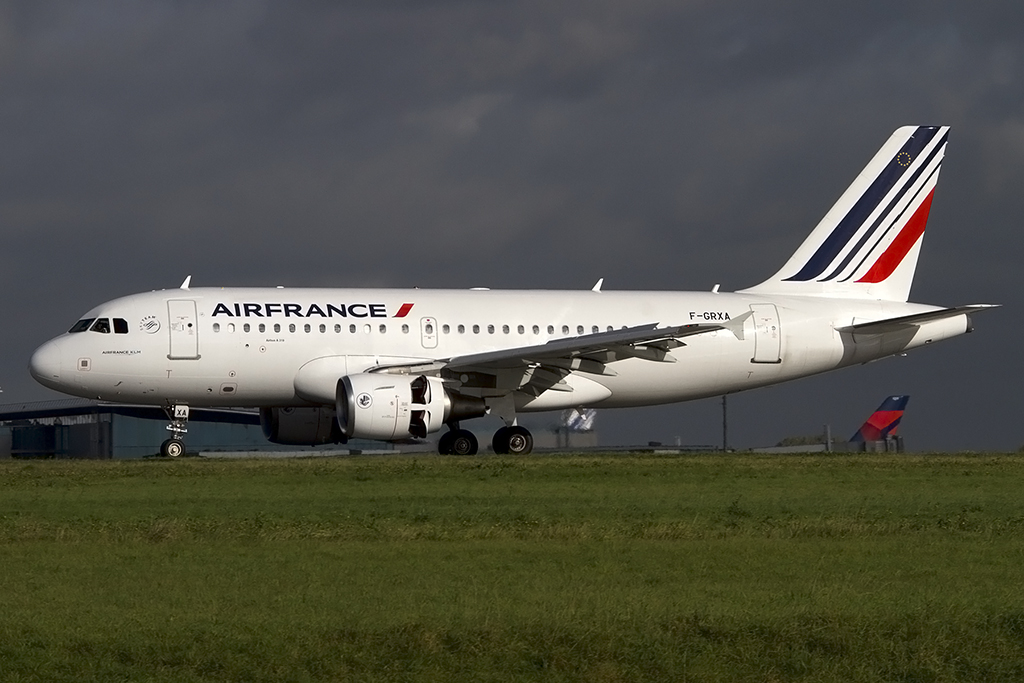 Air France, F-GRXA, Airbus, A319-111, 23.10.2013, CDG, Paris, France

