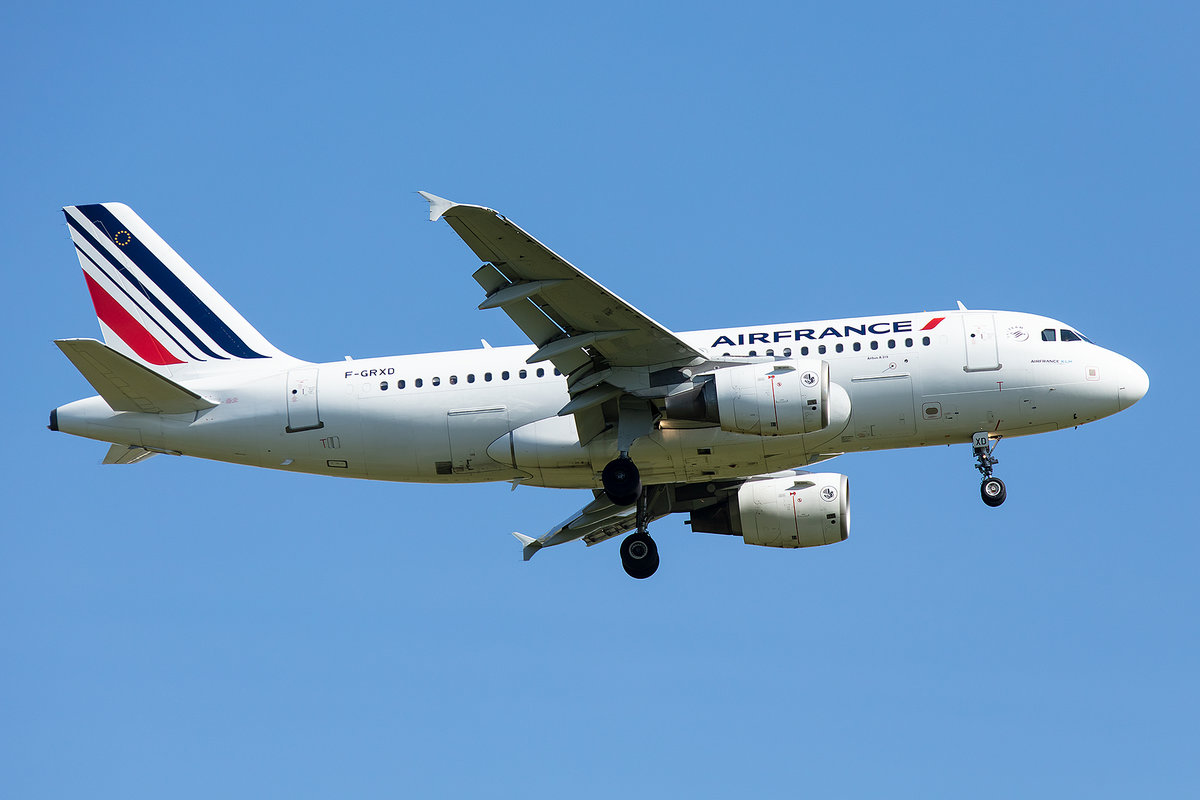Air France, F-GRXD, Airbus, A319-111, 14.05.2019, CDG, Paris, France





