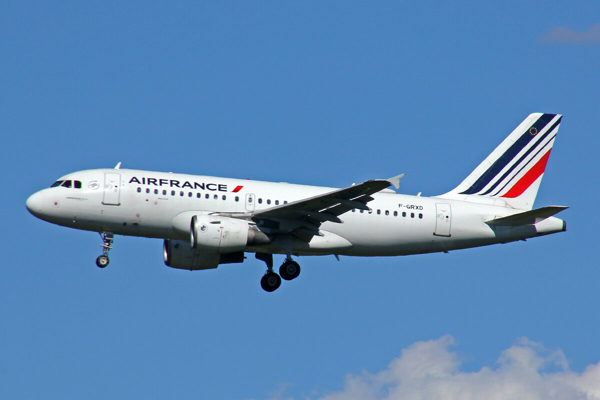 Air France, F-GRXD, Airbus A319-111, msn: 1699, 01.Juli 2021, MXP Milano Malpensa, Italy.