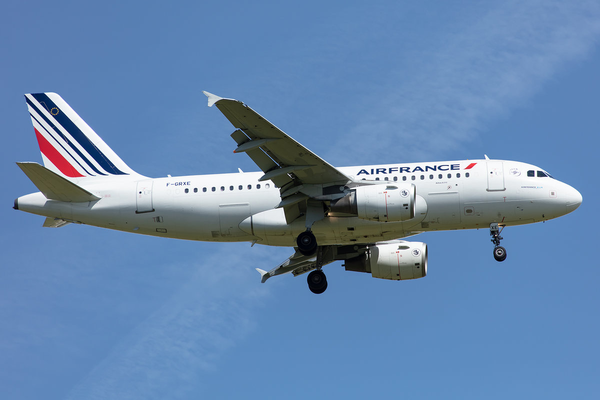 Air France, F-GRXE, Airbus, A319-111, 13.05.2019, CDG, Paris, France



